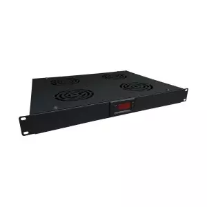 Alantec SA-F-1U-4-T-C 19-inch 1U Fan Panel with Thermostat