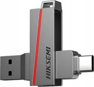 Hiksemi HS-USB-E307C 32GB USB flash drive with USB Type-A and USB Type-C dual interface USB 3.2 Gen 1 grey