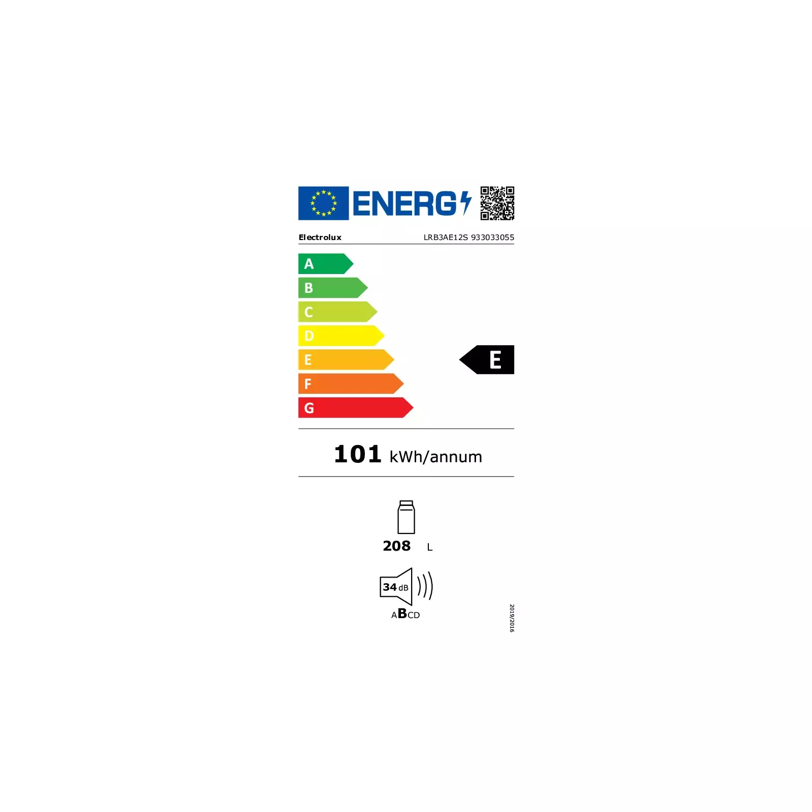 Ledusskapis Electrolux LRB3AE12S Photo 4