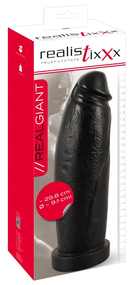 Dildo Realistixxx Real Giant silikona, ādas