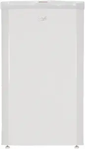 Brīvi stāvoša vertikālā saldētava Beko FSE13040N ar 117 l ietilpību, E energoefektivitātes klasi, 38 dB trokšņa līmeni un baltu apdari