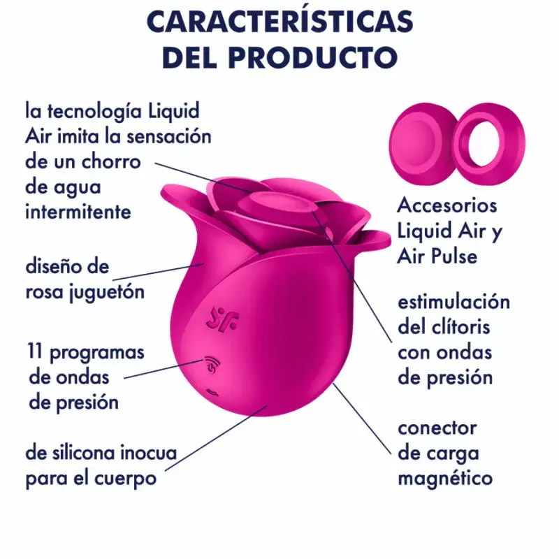 Satisfyer Pro 2 Modern Blossom — вибратор с воздушными импульсами Photo 6