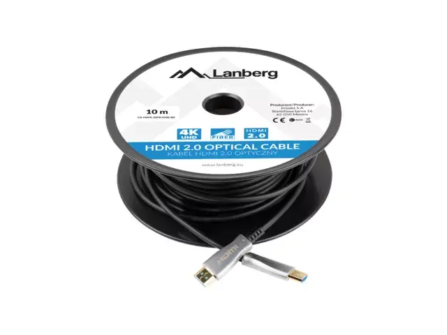 HDMI cable LANBERG CA-HDMI-20FB-0100-BK Photo 3