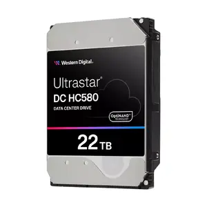 HDD Western Digital 22 TB 3.5" Serial ATA Ultrastar DC HC580