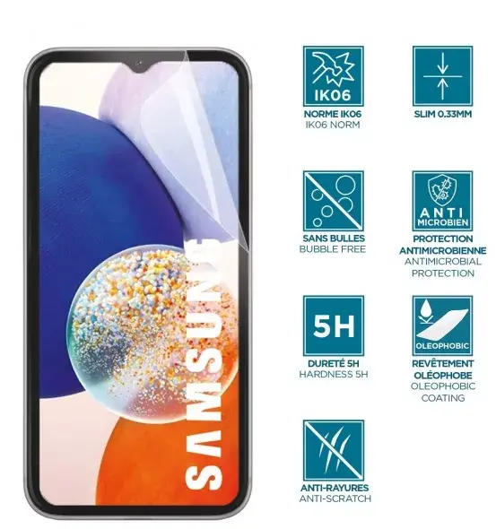 Защитное стекло Mobilis 036289 Samsung Galaxy A14 4G 5G Photo 2