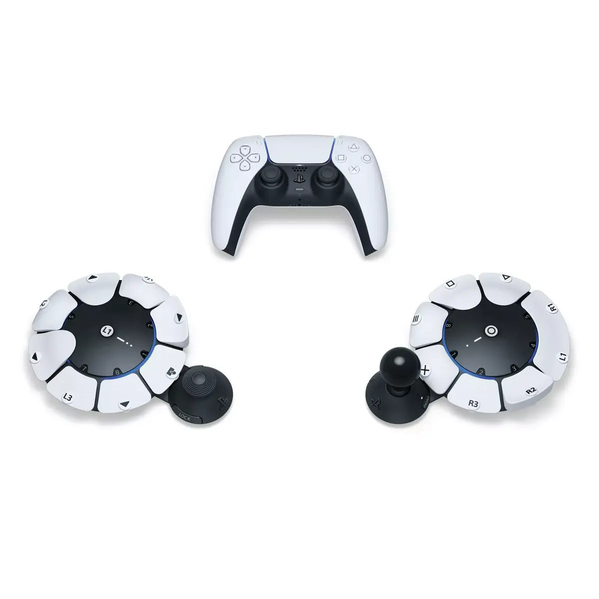 Aksesuārs Sony Access Black White PlayStation 5 Photo 5