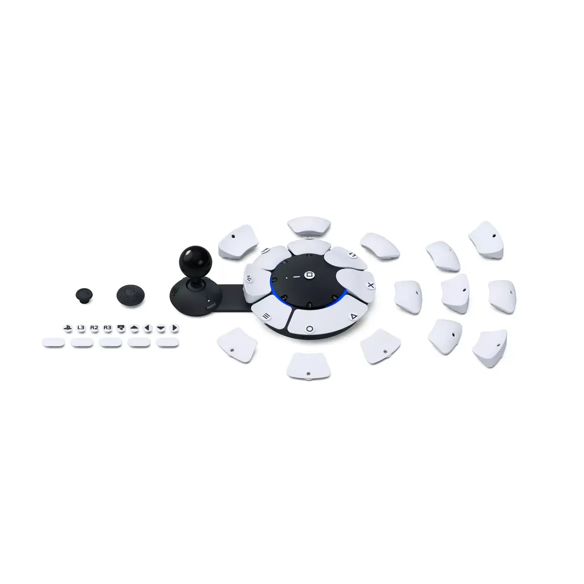 Aksesuārs Sony Access Black White PlayStation 5 Photo 10