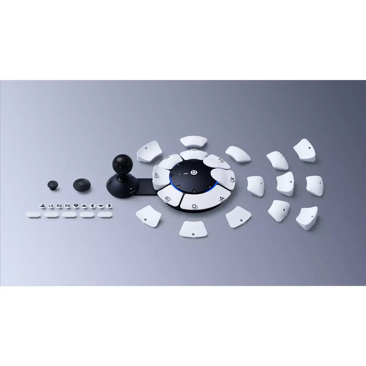 Aksesuārs Sony Access Black White PlayStation 5 Photo 15