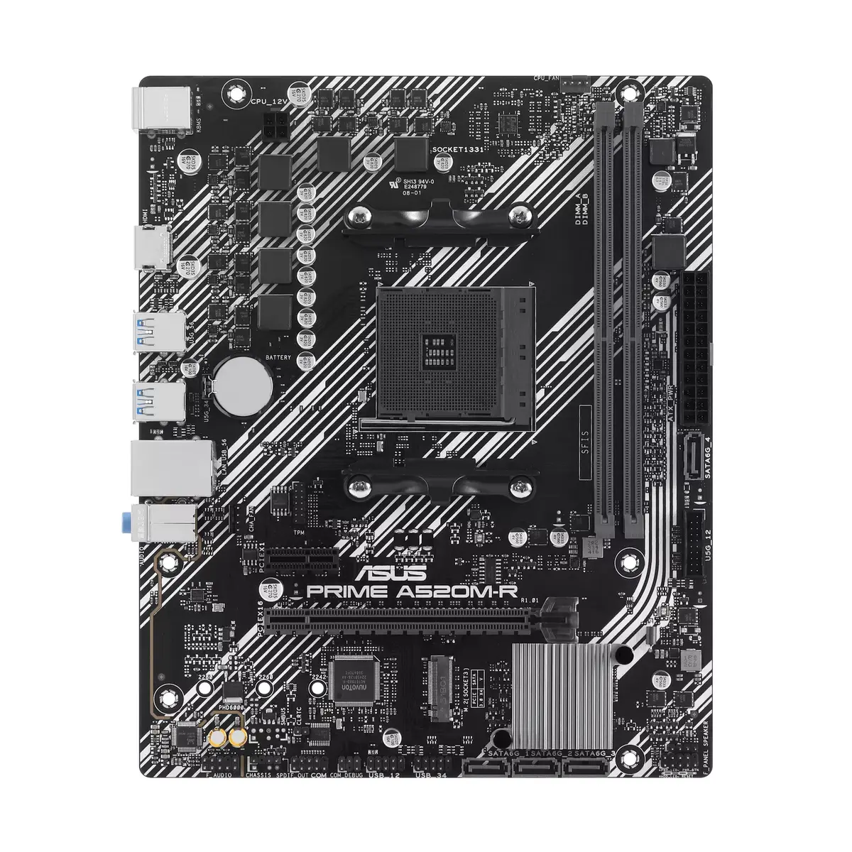 Pamatplate ASUS PRIME A520M-R, 90MB1H60-M0EAY0 Photo 2
