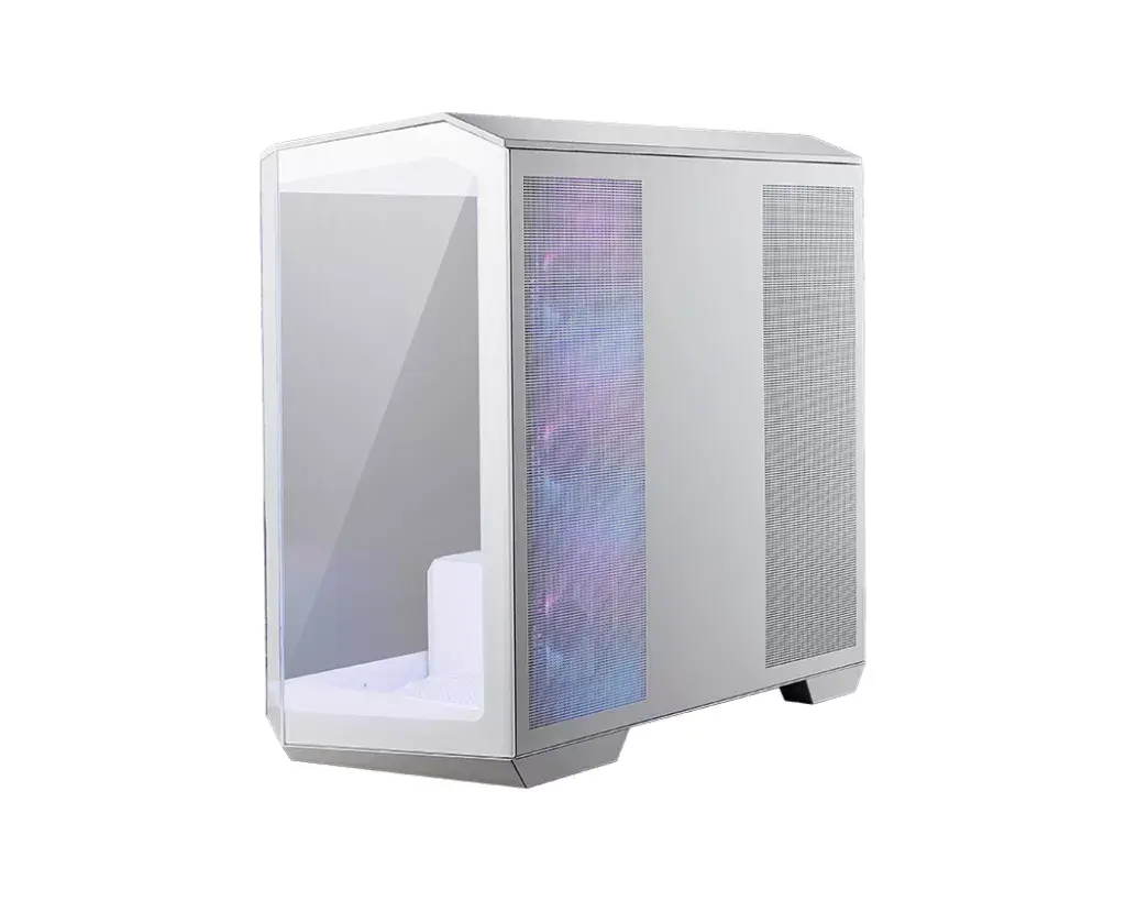 MSI MAG PANO M100R PZ WHITE Micro ATX Tower Photo 2