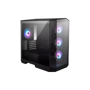 PC case MSI MAG PANO M100R PZ Micro Tower Black — microATX/ITX, side window, multi-LED, 39 cm GPU, USB-C