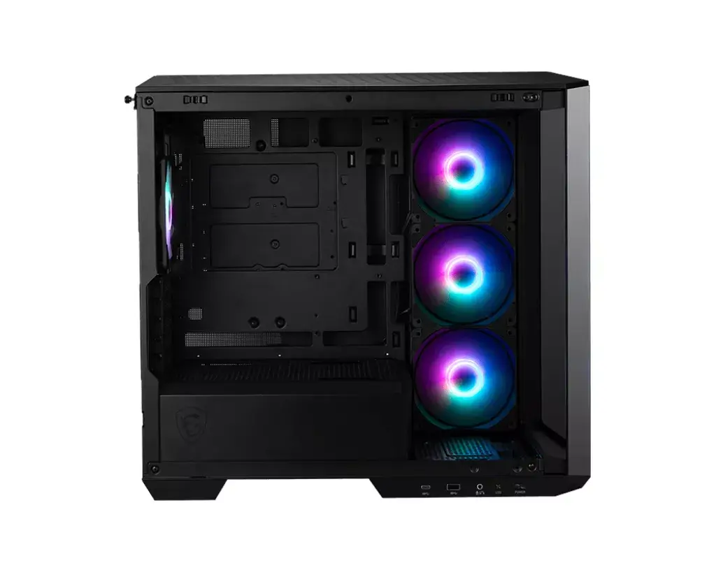 MSI MAG PANO M100R PZ Micro Tower корпус Photo 2