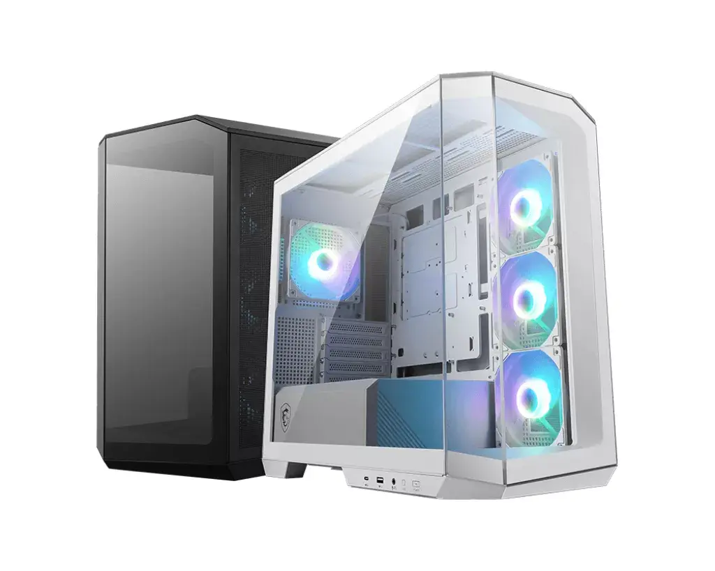 MSI MAG PANO M100R PZ Micro Tower корпус Photo 3