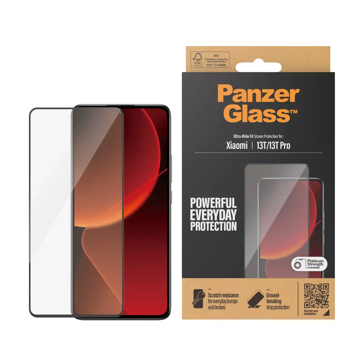 Screen Protector PanzerGlass Xiaomi 13T 13T Pro Photo 2