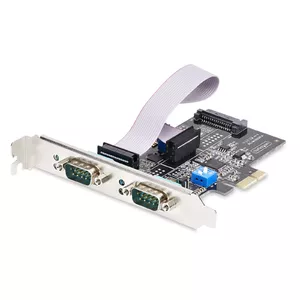 2-portu seriālais PCIe karte StarTech 2S232422485-PC-CARD RS232 RS422 RS485