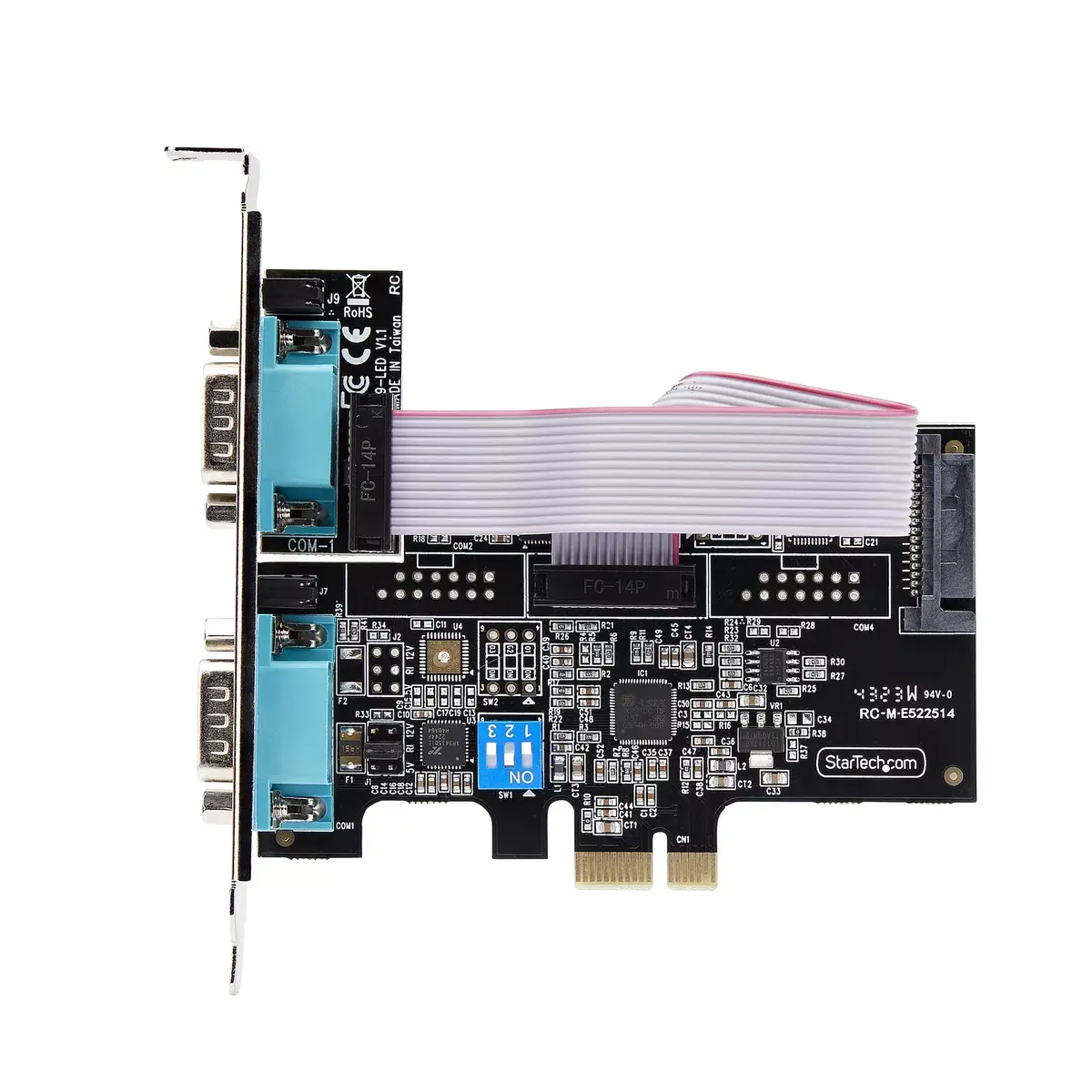 2-портовая последовательная PCIe карта StarTech 2S232422485-PC-CARD Photo 5