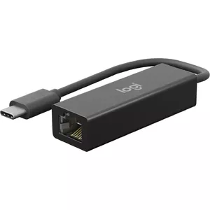 USB-C to Ethernet Adapter Logitech Logi 1000 Mbit/s Graphite