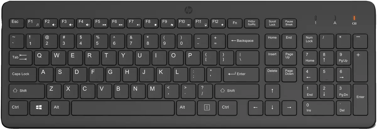 HP 225 Bezvadu tastatūra pilna izmēra