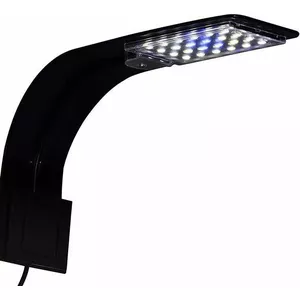 Akvārija lampa Aptel ZD80A — melna LED 24 × 10W enerģiju taupoša