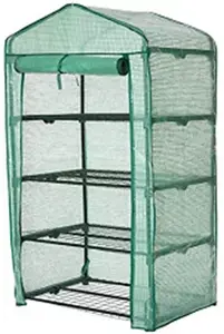 Greenhouse BESK 69x49x160 cm with shelves model 9079584