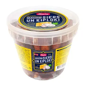 Uzkoda Mario Cheese Grauzdiņi 450 g — siera grauzdiņi ar ķiploku