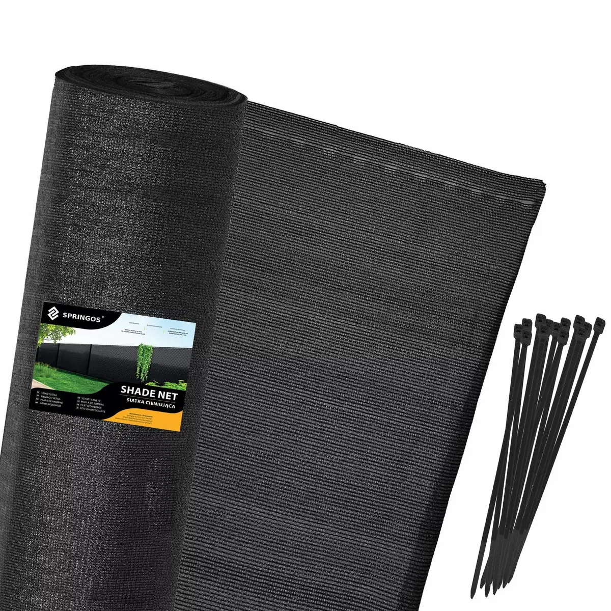 Shade Net Springos SN0022 140 GSM 1.5x25 m Photo 2