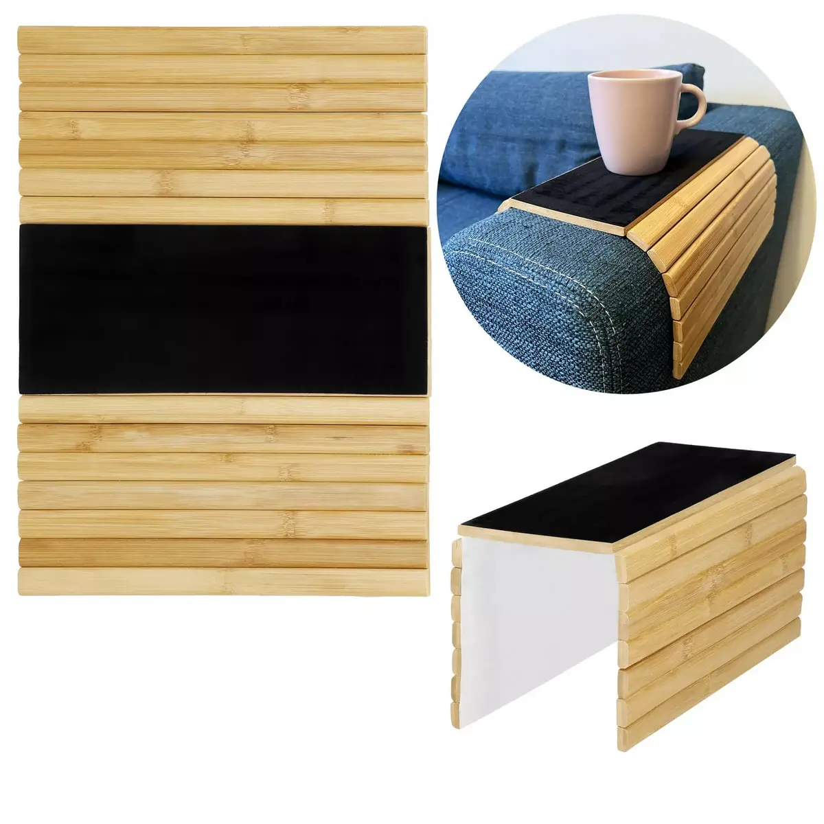 Springos HA5094 Sofa Armrest Tray Photo 4