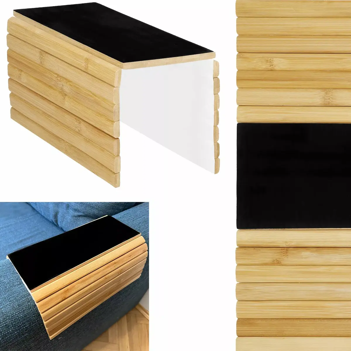 Springos HA5094 Sofa Armrest Tray Photo 5