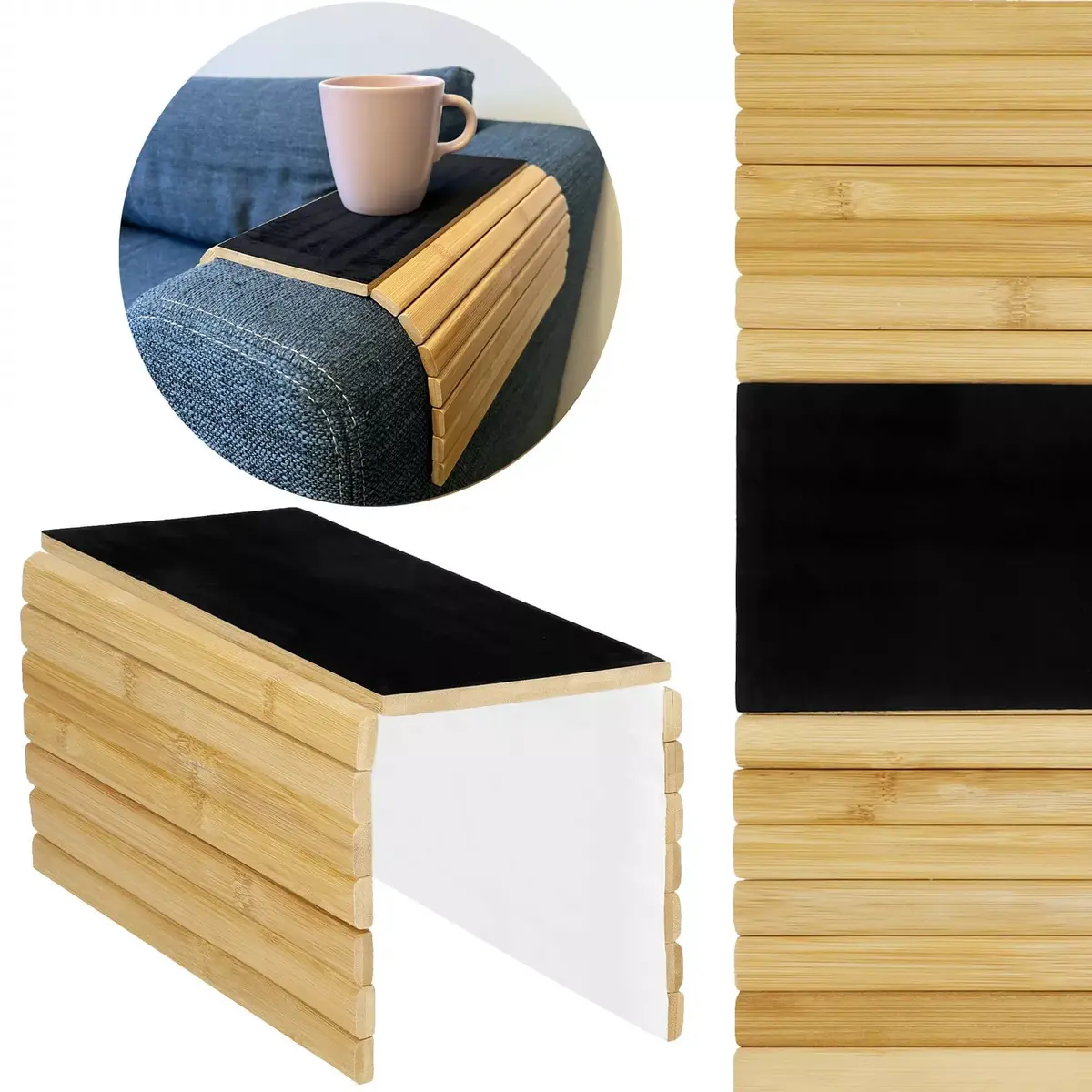 Springos HA5094 Sofa Armrest Tray Photo 6