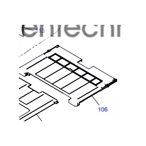 Stacker Nenurodyta Main 1750197 — replacement main part for stacker equipment