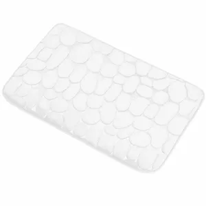 Bathroom mat Springos HA7273 60×40 cm — absorbent surface, anti-slip backing