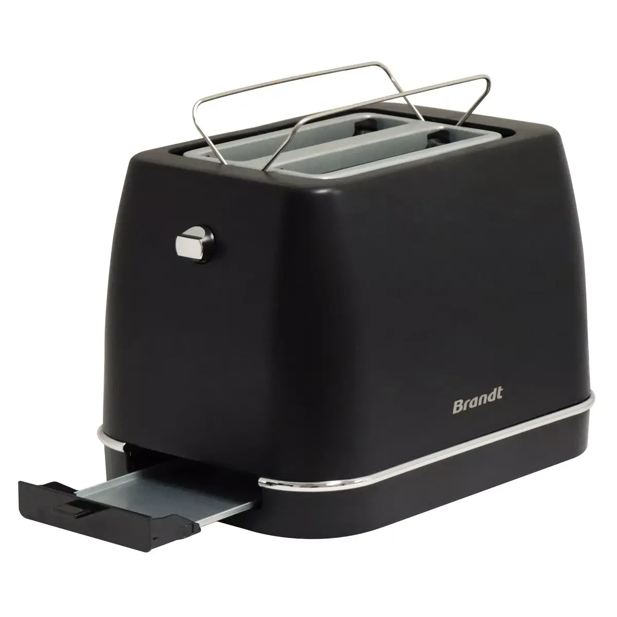 Тостер BRANDT TO2T870B — 2 ломтика, чёрный Photo 5