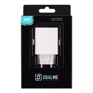 Wall Charger Obal:Me 20W USB-C (model 20W1CWH) single-port 20W fast charging