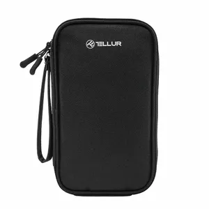 Tellur Universāls ceļojuma kabeļu organizators Black