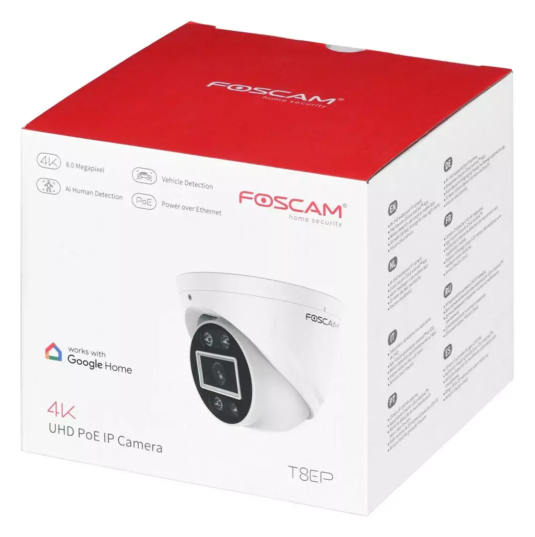 Foscam T8EP 8MP PoE IP kupola kamera Photo 11