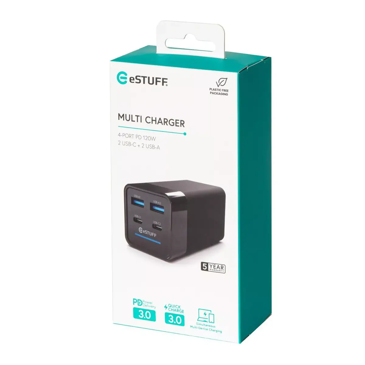 Mobilā ierīce lādētājs eSTUFF ES635201 Photo 9