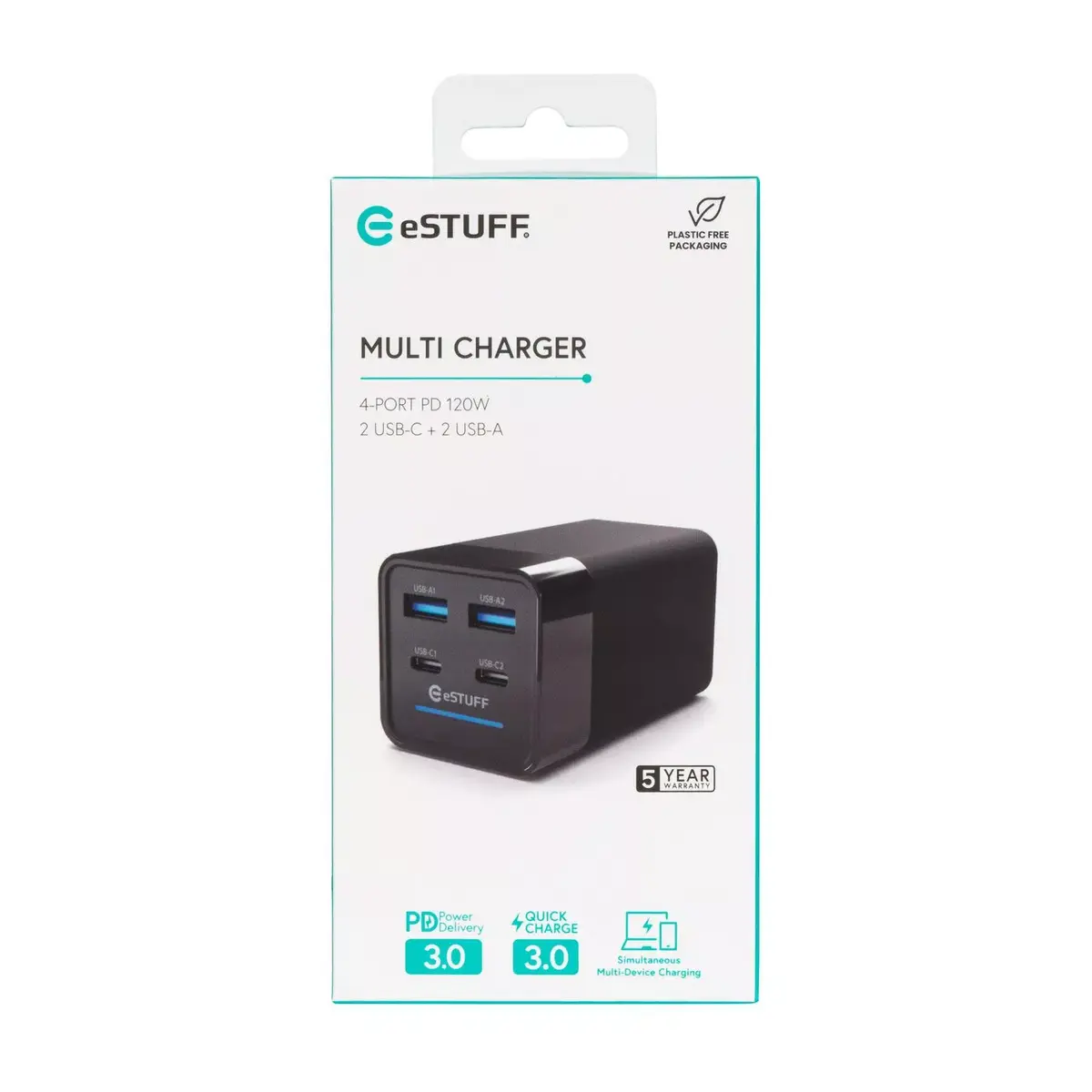 Mobilā ierīce lādētājs eSTUFF ES635201 Photo 10