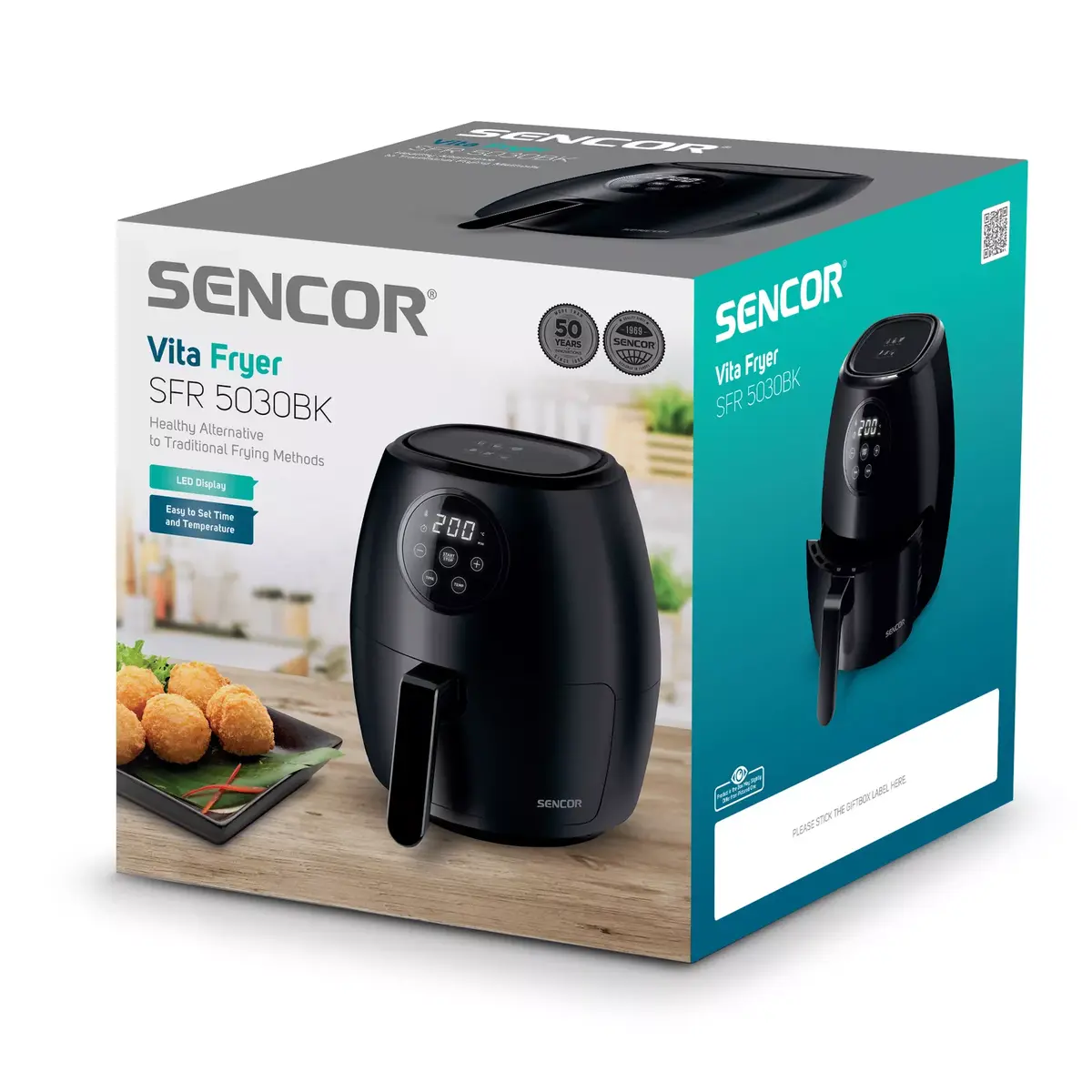 SENCOR SFR 5030BK аэрогриль — 3,5 л Photo 12