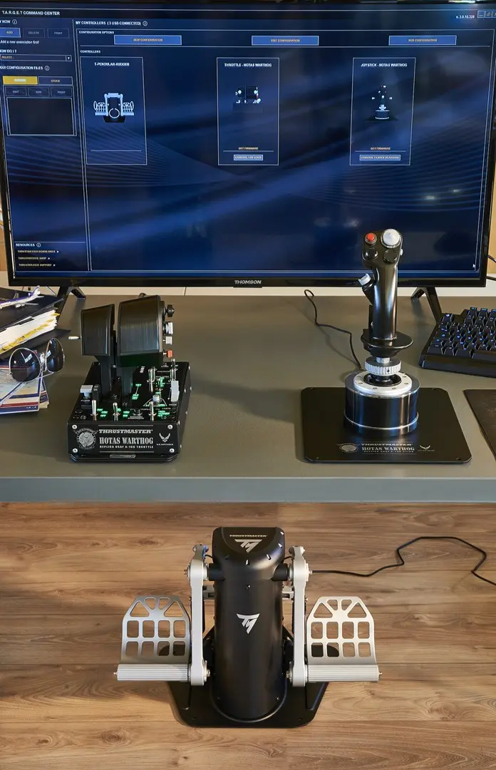 Lidojumu simulators Thrustmaster TPR Ruder Photo 19