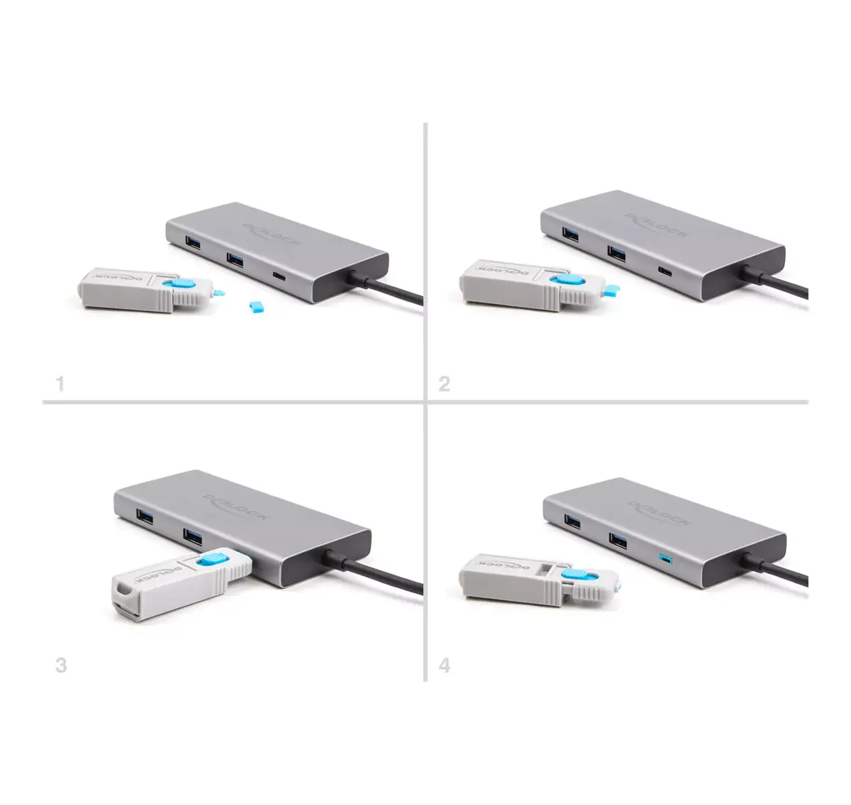 DeLOCK Port Blocker USB Type-C 10 Porti Photo 2