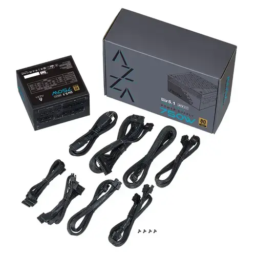 Блок питания Azza PSAZ-750G 750 Вт 80 PLUS Gold Photo 3