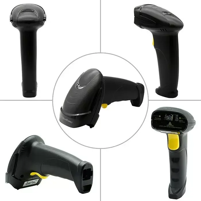 Handheld barcode scanner QOLTEC 50853 Photo 7