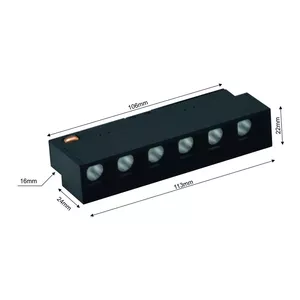 LED LIGHT MODOLED 6W 540LM MLP1050M BL