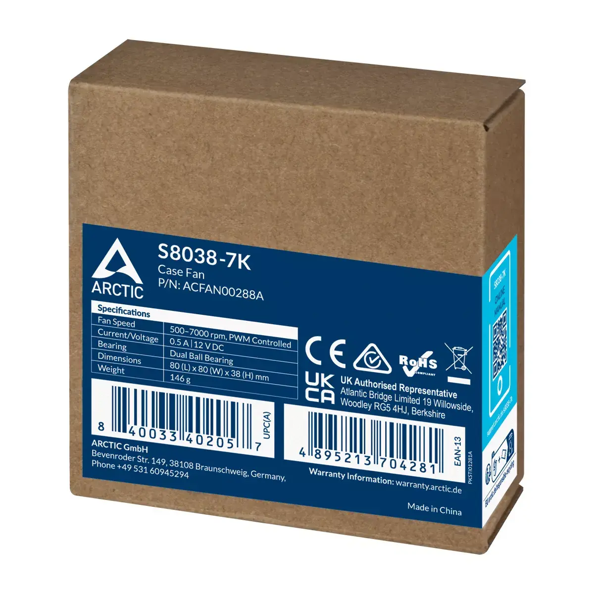 Ventilators ARCTIC S8038-7K Photo 6