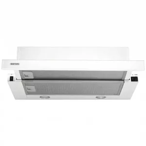 Встраиваемая вытяжка Eleyus TLS50WH с угольным фильтром, макс. 960 м³/ч, 52 дБ, высота 138 мм, класс энергоэффективности D