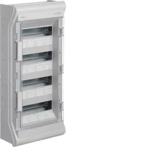 Hager VE412L Vector virsapmetuma modulārais sadales skapis, 4x12 moduļi, IP65