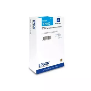 Картридж Epson C13T75524N (оригинальный, XL повышенной ёмкости) Cyan для серии WF-8XXX