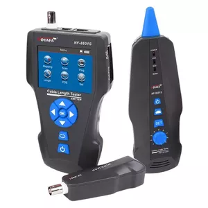 W-Star WSNF8601S kabeļu testeris Cat5, Cat6, Cat7, UTP, BNC, POE un Ping ar vadu detektoru