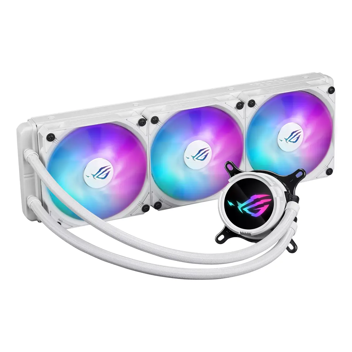 ASUS ROG Strix LC III 360 ARGB White Edition šķidruma dzesētājs Photo 2