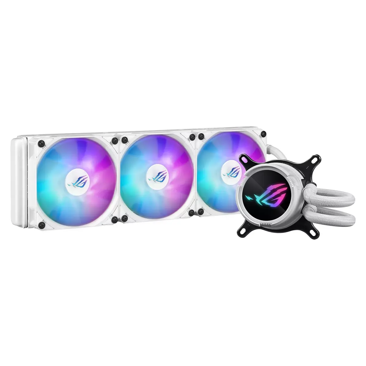 ASUS ROG Strix LC III 360 ARGB White Edition šķidruma dzesētājs Photo 3